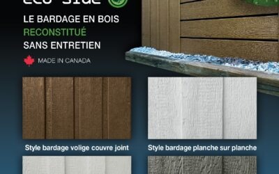 Bardage bois composite : Kaycan Naturetech lance son nouveau bardage l’ECO SIDE