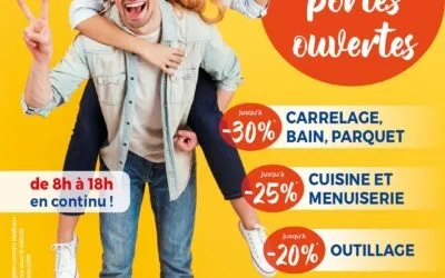 Parquet – 30 % pendant les journées portes ouvertes chez BigMat à Nérac