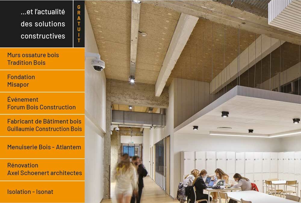 Bois & Business le journal de l’industrie du bois est sorti