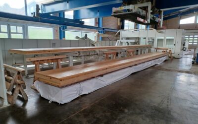 Plancher en CLT :  Guillaumie Construction Bois