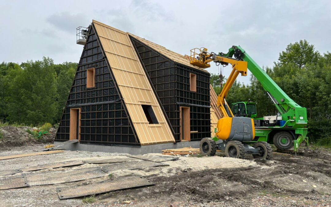 Fabricant de maison en A, Guillaumie Construction Bois