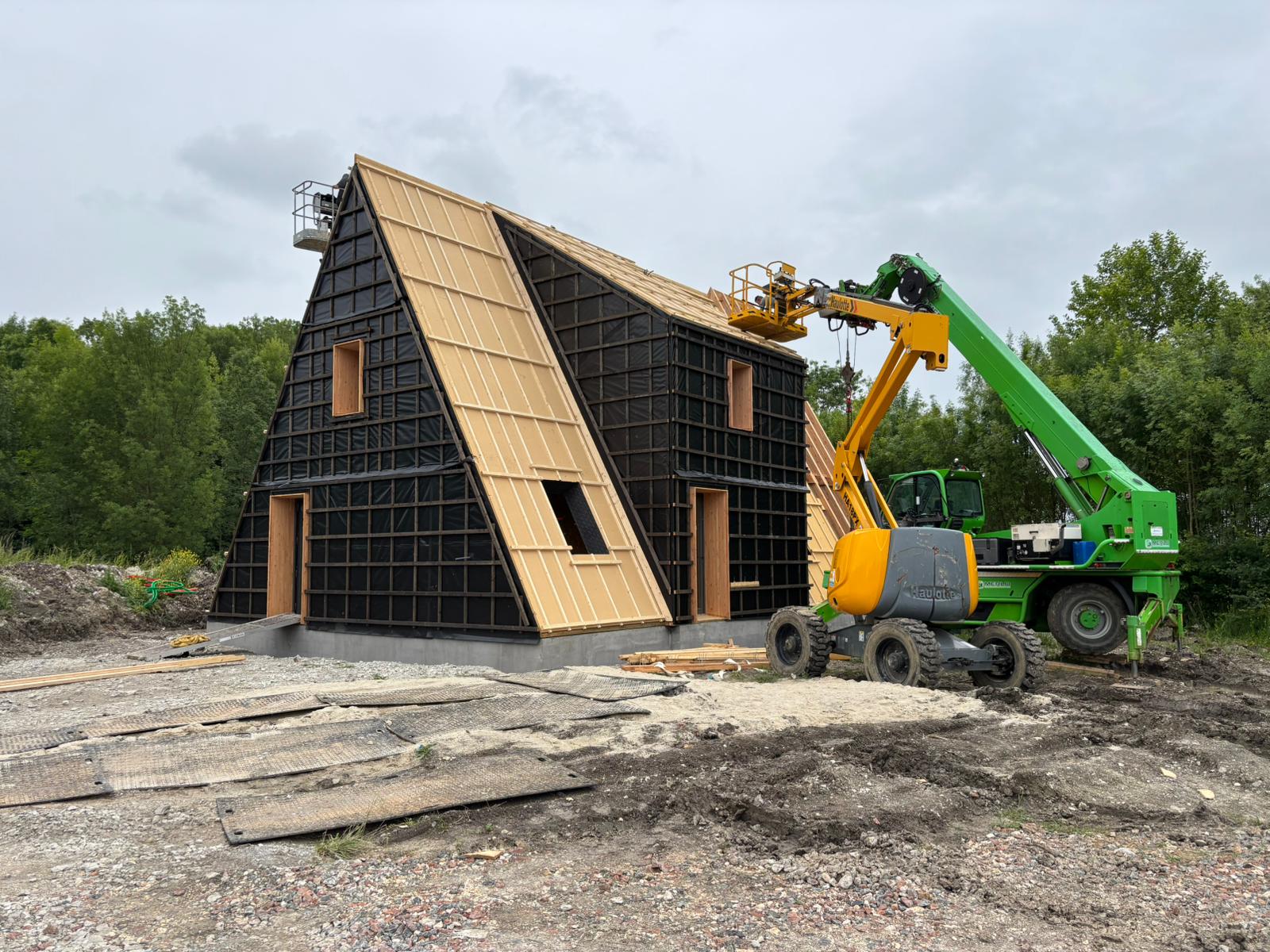 maison d'architecte en A